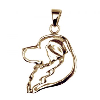 Great Pyrenees Cut Out in 14K Gold